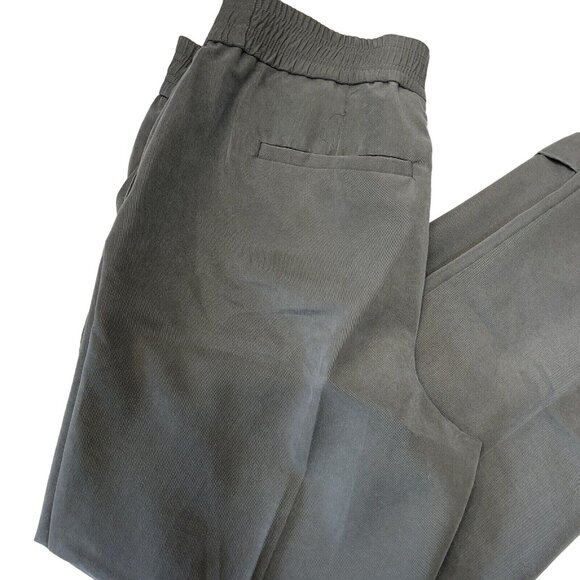 Chicos Green Olive Pull On Cuffed Ankle Pant SZ 0.5 Tencel-Polyester -Casual - Picture 10 of 10